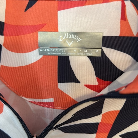 NWT Ladies CALLAWAY LS 1/4 Zip Golf Shirt S and shirt M weather series - Picture 12 of 16